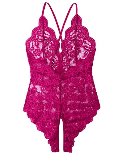 One Piece Teddy Lingerie V Neck Sexy Bodysuit Lace Nightie One Piece Teddy Lingerie V Neck Sexy Bodysuit Lace Nightie