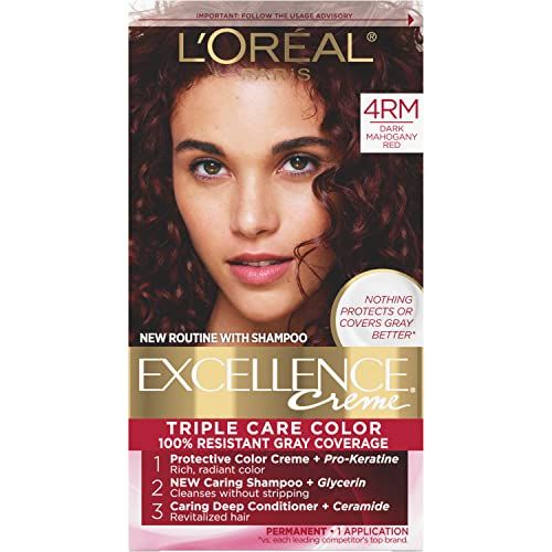 Best Box Color For Resistant Gray Hair Loreal Excellence Creme