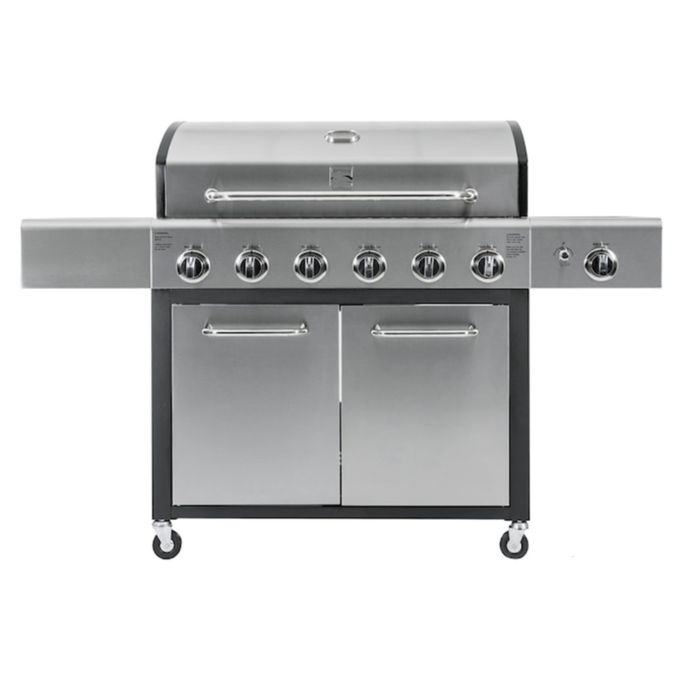 Stainless Steel 6-Burner Gas Grill