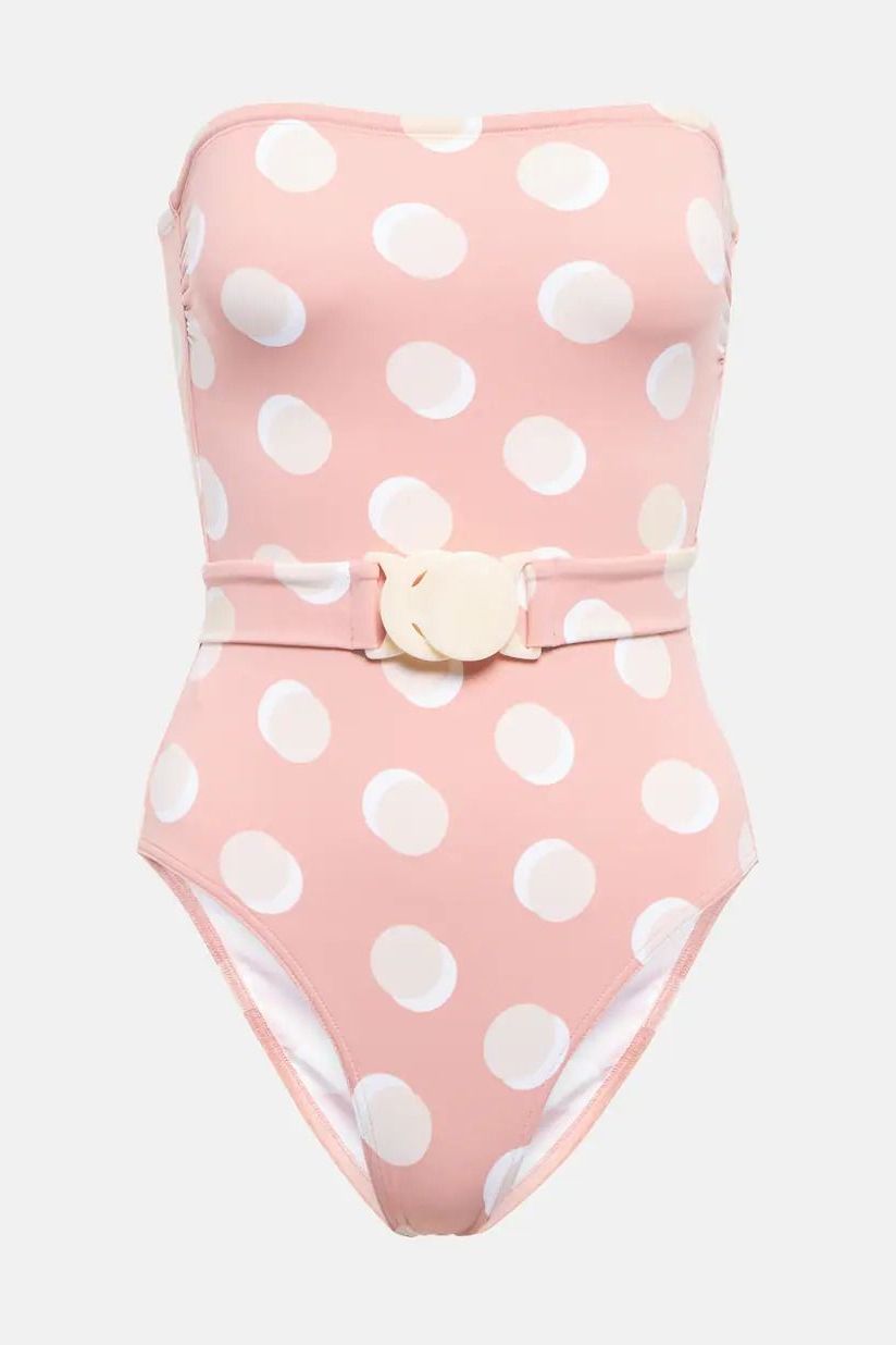 blake lively bathing suit polka dot
