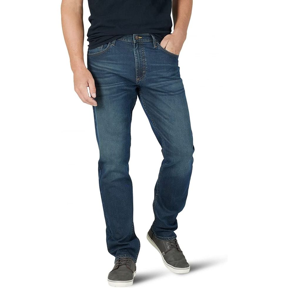 Lucky Brand Men's 410 Athletic Fit Denim Blue Jeans 36 x 26 Medium Wash