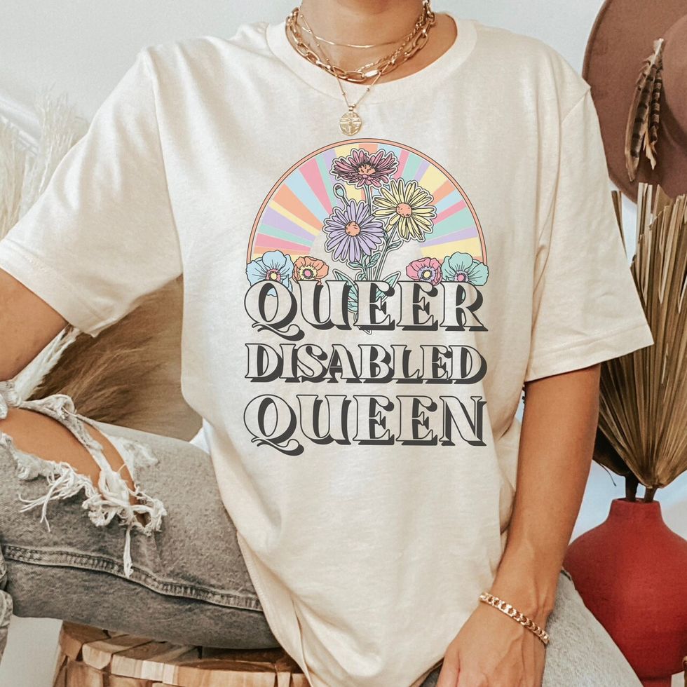 Queer Disabled Queen Shirt