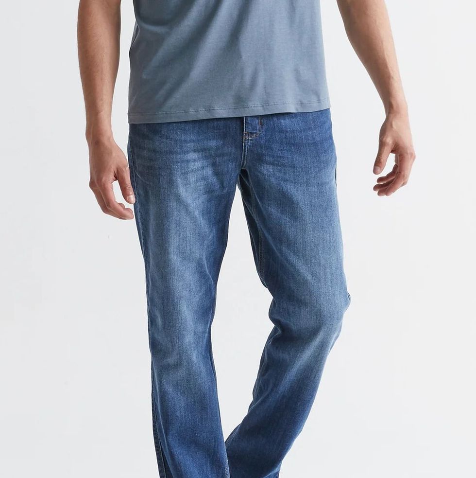 Abercrombie & Fitch ATHLETIC - Straight leg jeans - dark blue  denim/dark-blue denim 