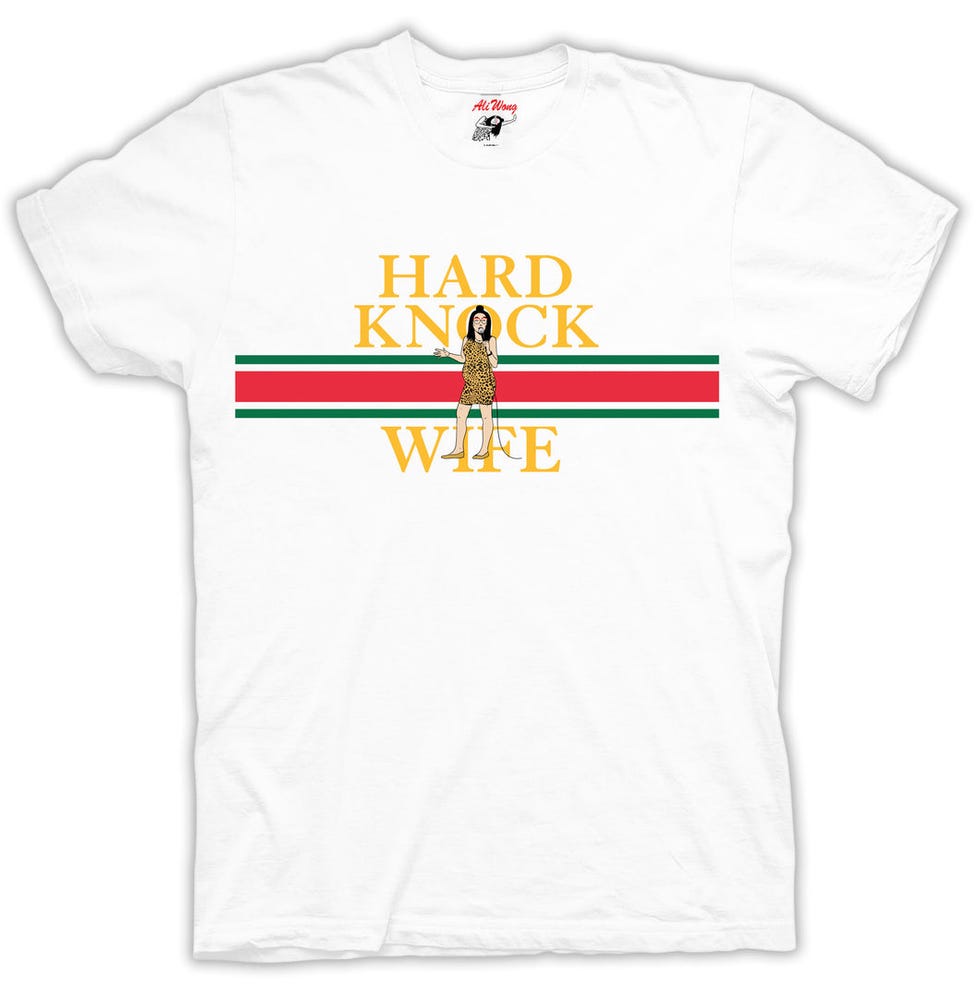 Hard Knock Wife White Tee