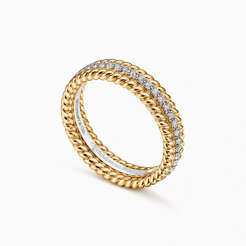Schlumberger Rope Two-Row Ring Schlumberger Rope Two-Row Ring