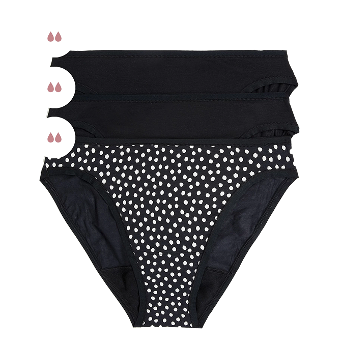 M&S Moderate Absorbency Period High Leg Knickers
