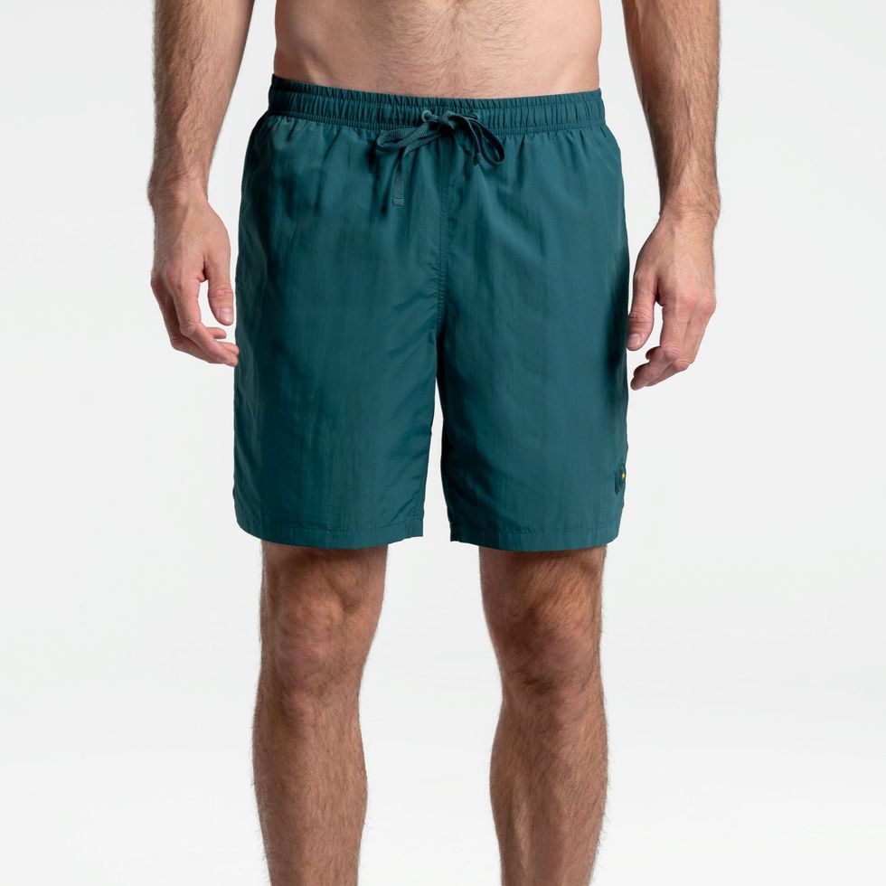 Louis Vuitton Printed Nylon Swim Shorts Green. Size S0