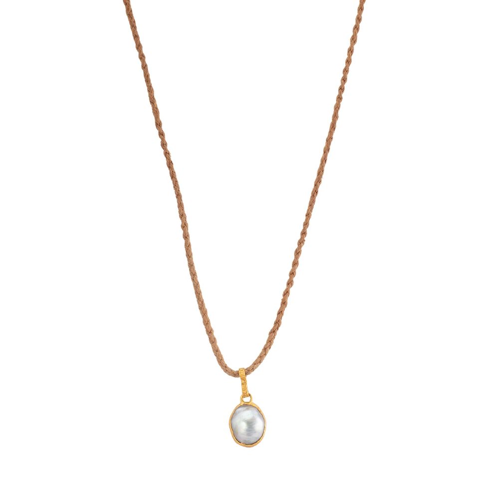 Tahitian Pearl Single Drop Pendant Necklace