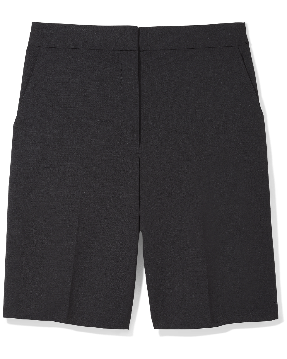 Wool Blend Tapered Shorts