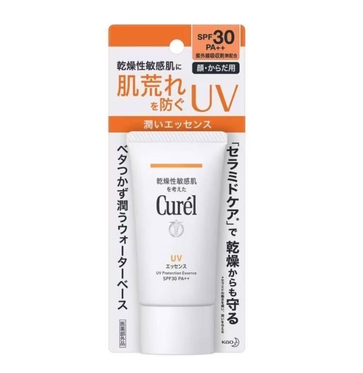 Curel珂潤 潤浸保濕輕透水感防曬乳 SPF30/PA++（臉、身體用）