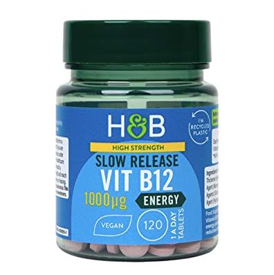 Holland & Barrett Timed Release Vitamin B12 100 Tablets 1000ug