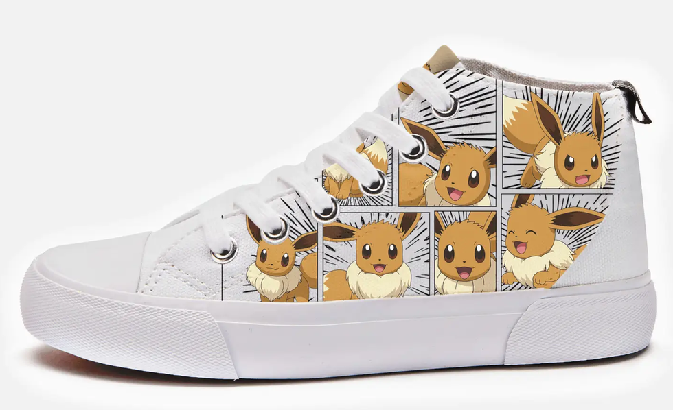 AKEDO x Pokémon Eevee Niños High Top Blanco