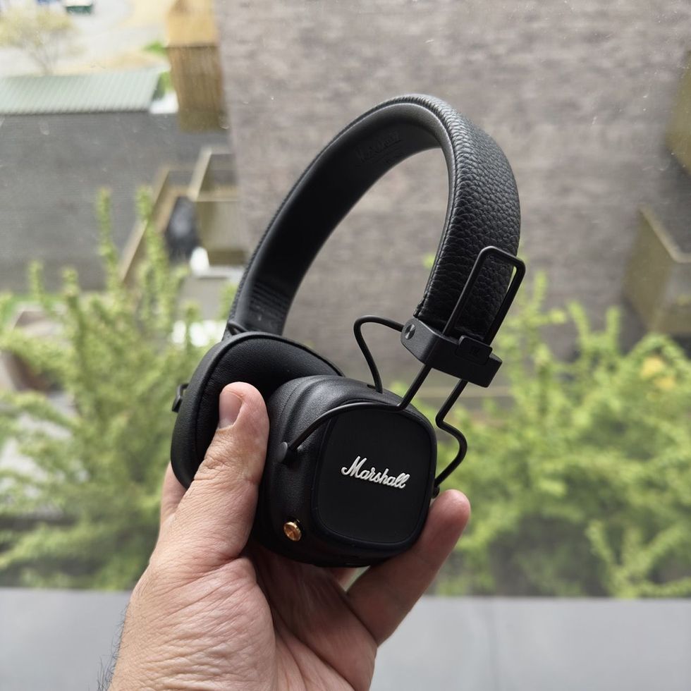 Marshall Major IV Bluetooth On-Ear Headphones - Brown NO POWER