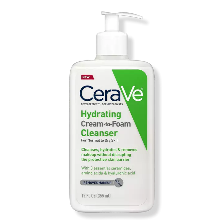 Hydrating Cream-to-Foam Cleanser