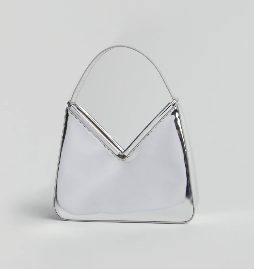 Reformation Chiara Mini Patent-leather Handbag | Smart Closet