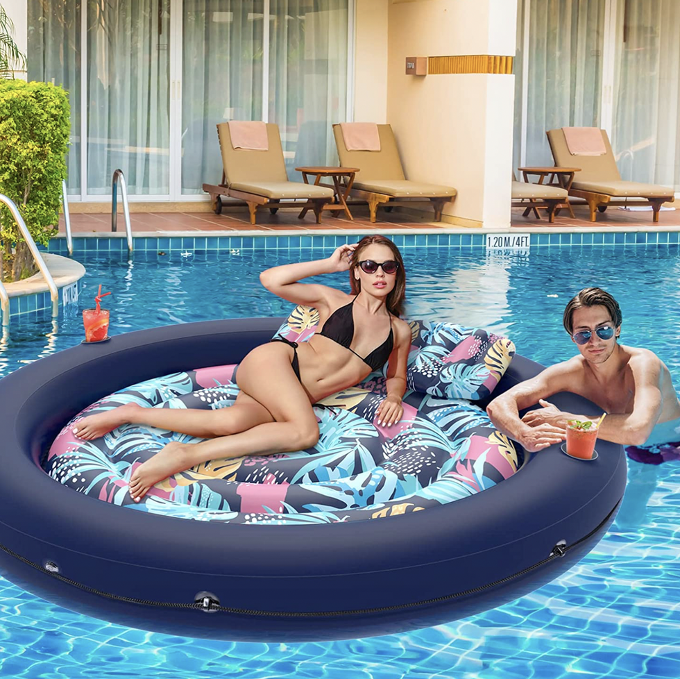 Tanning Pool Lounger Float