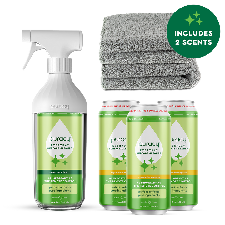 Eco-friendly cleaning samples