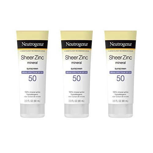 Sheer Zinc Oxide Dry-Touch Mineral Sunscreen Lotion, Broad Spectrum SPF 50 