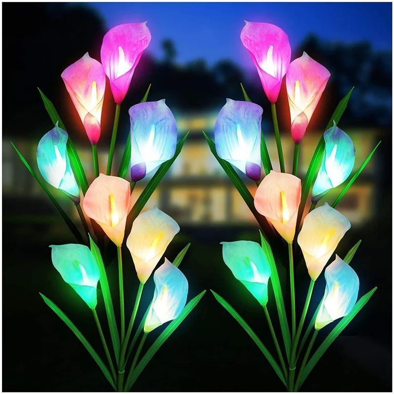 Balhvit glass store solar lights outdoor