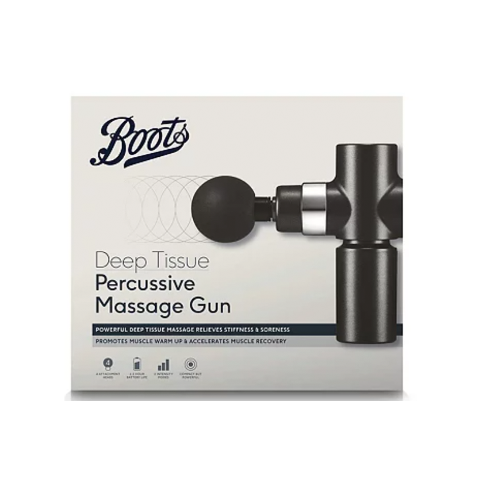 s 'Lifesaver' Deep Tissue Massage Gun is 79% Off