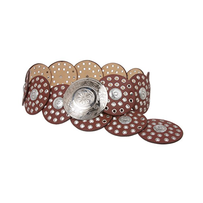 Boho Disc Concho Ledergürtel Boho Disc Concho Ledergürtel