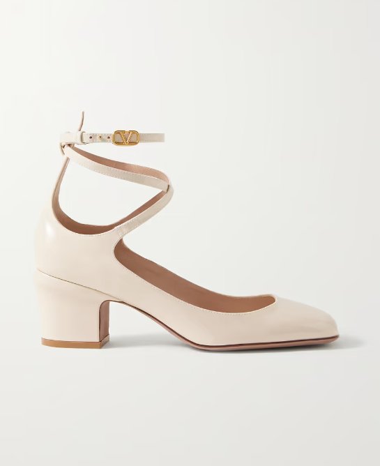 Tan-Go 60 Patent-Leather Pumps