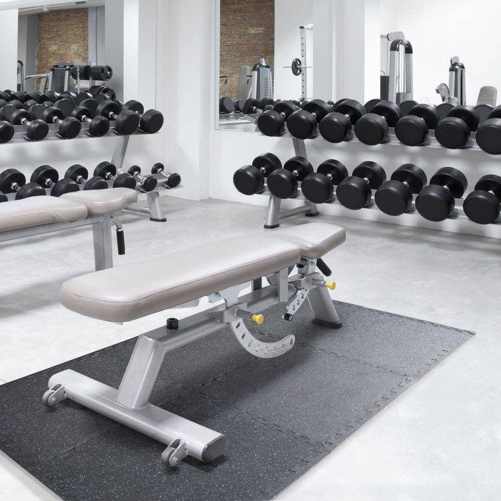 Rubber flooring for gyms at home hot sale