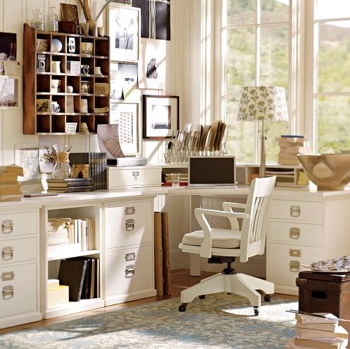 Wooden Desk for Home Office, Low Profile Desk, Floating Monitor Shelf,  Monitor Elevator, Clutter Cover, Wire Hider. Natural Wood Desk. 