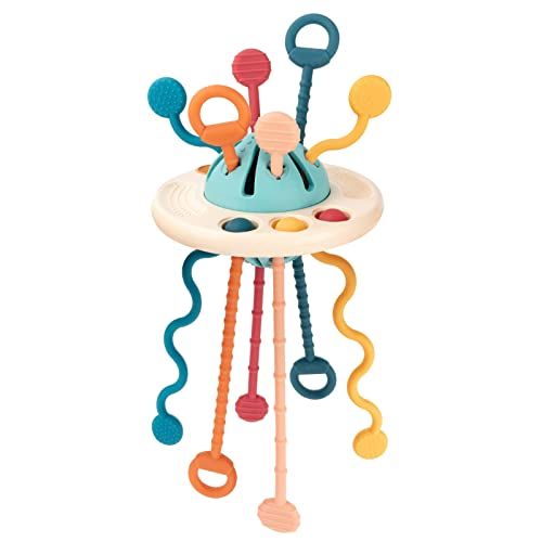 Baby Sensory Silicone Pull Toy