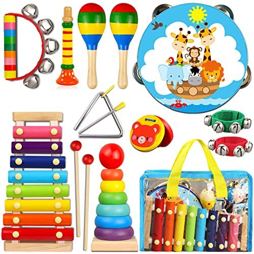 Musical Toys Set With Carrying Bag