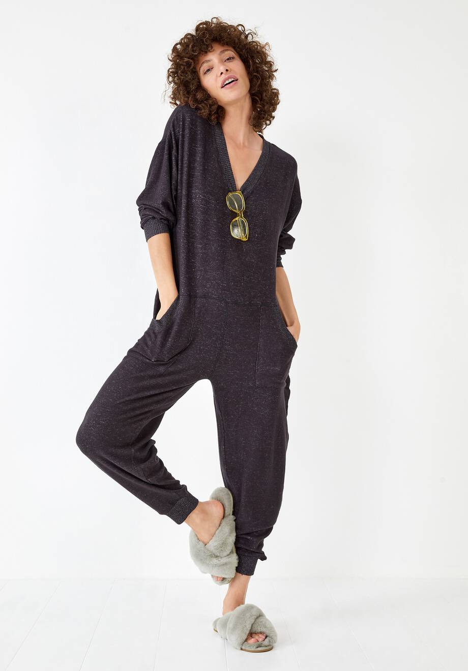 Elle Supersoft V-Neck Onesie