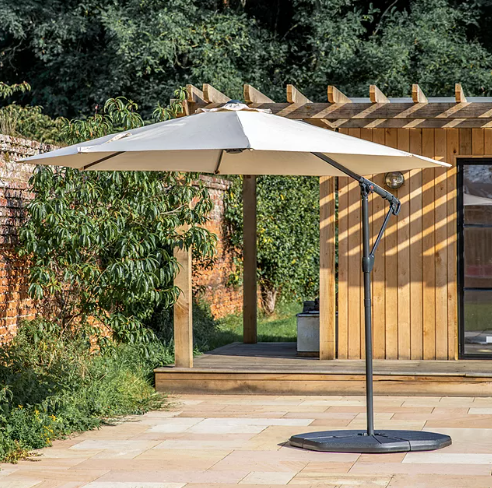 Brockton 3m Cantilevered Parasol, Cream