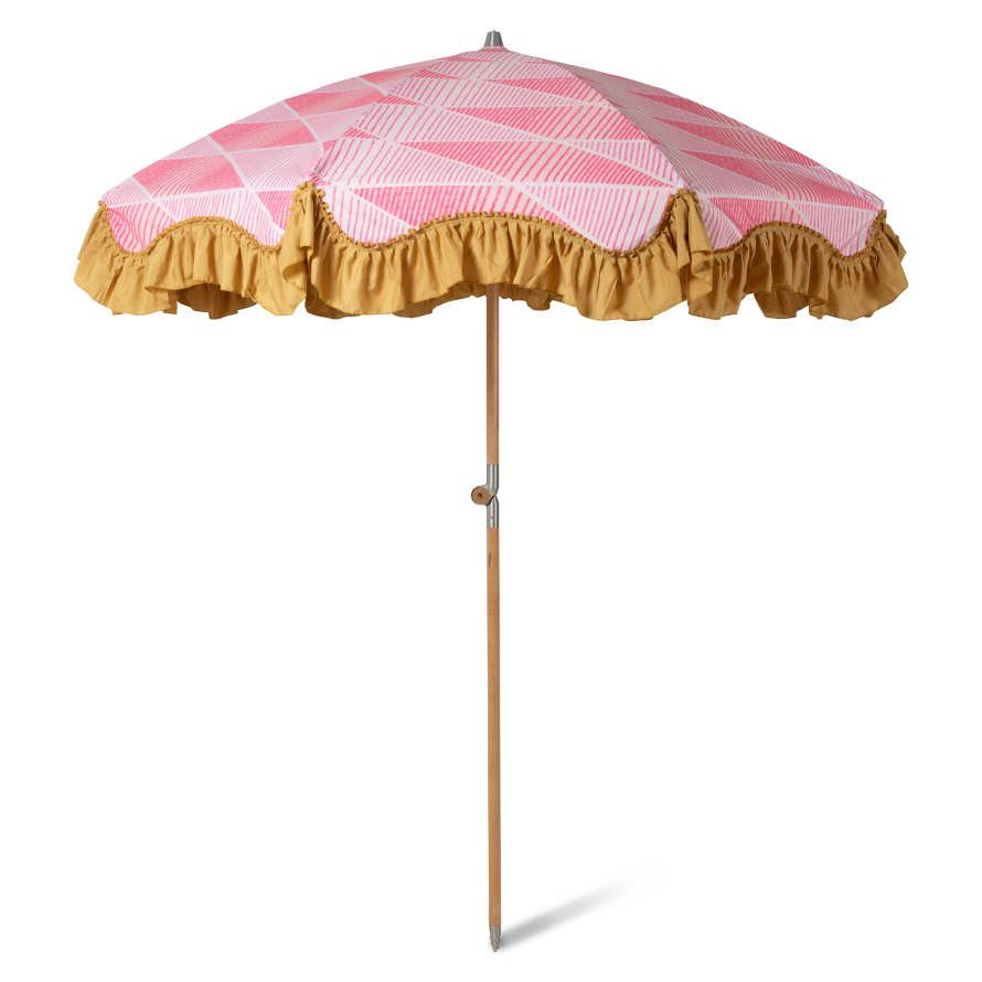 Graphic Twist Beach Umbrella