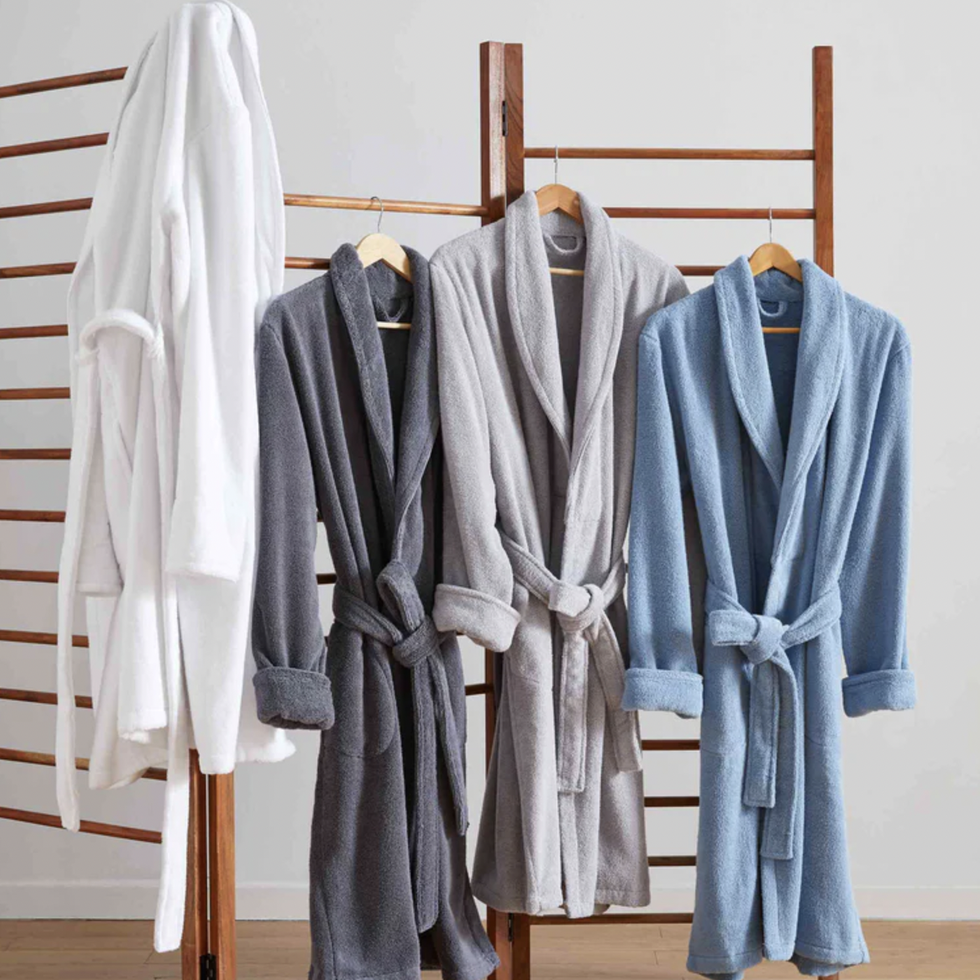 Classic Terry Cloth Spa Robe, Luxury Spa Robes