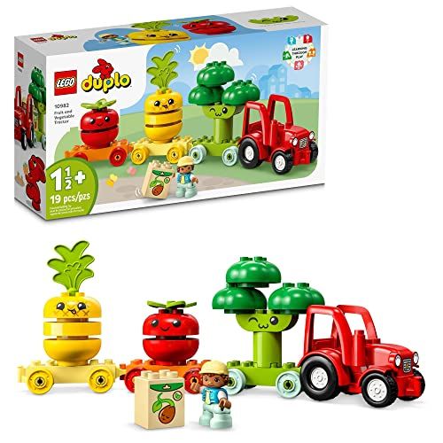 My First Fruit and Vegetable Tractor Set