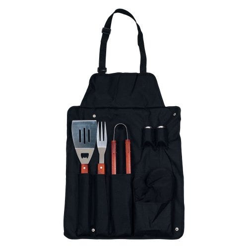 Accessories in Portable Bag Perfect Gifts Grilling Tool Set TGBY Color: Black