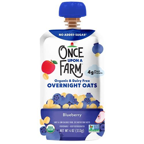 Organic Blueberry Overnight Oats