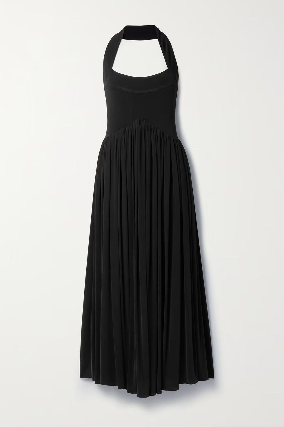 Marisol Halterneck Midi Dress