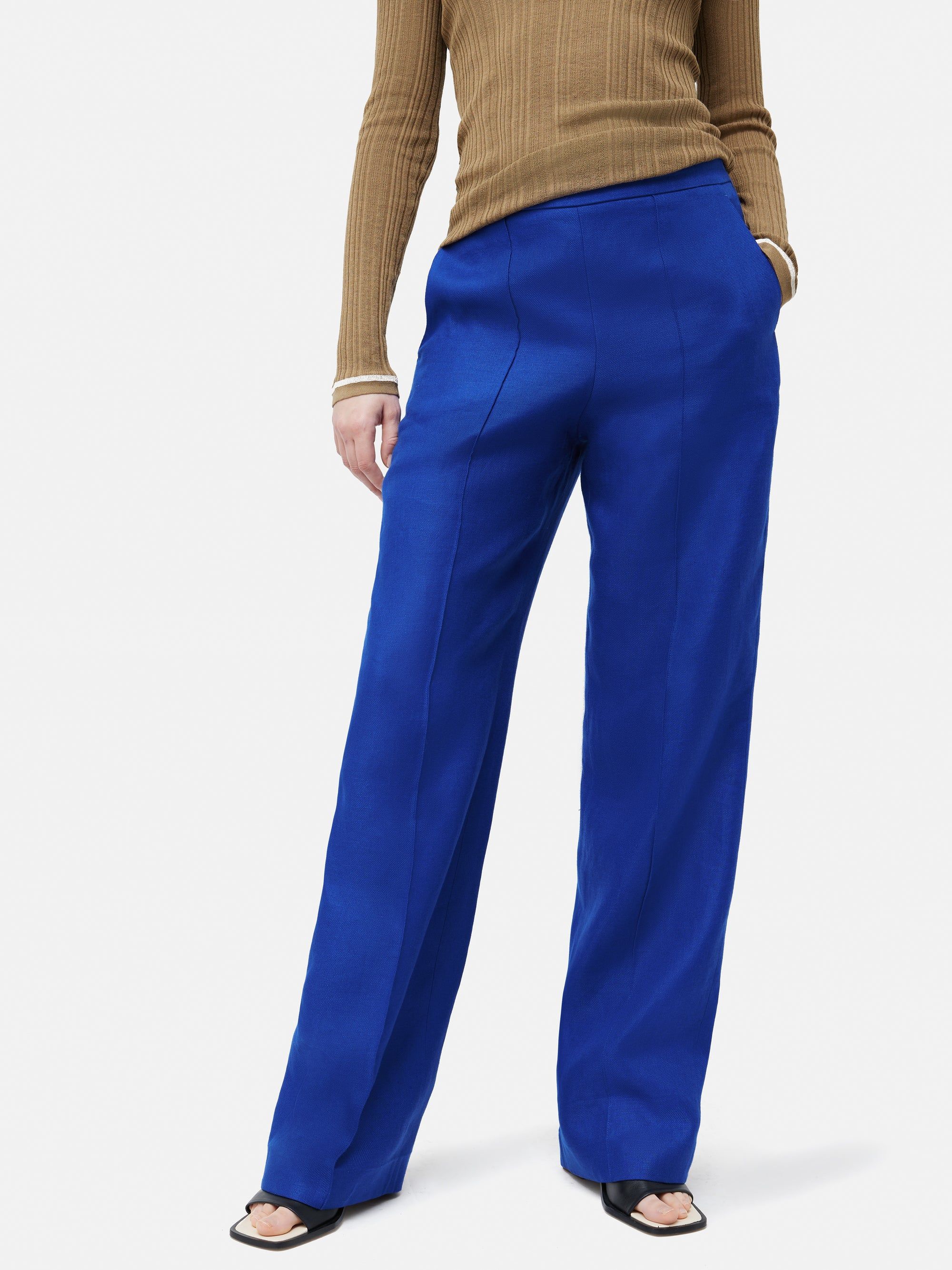 Jigsaw sale linen trousers