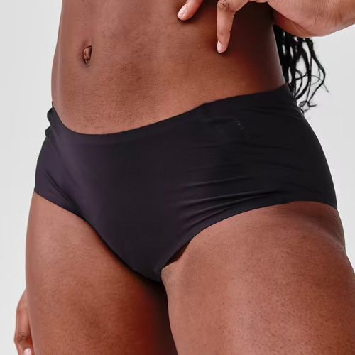 Women's Fitness Cardio Straight-Leg Leggings - Black DOMYOS