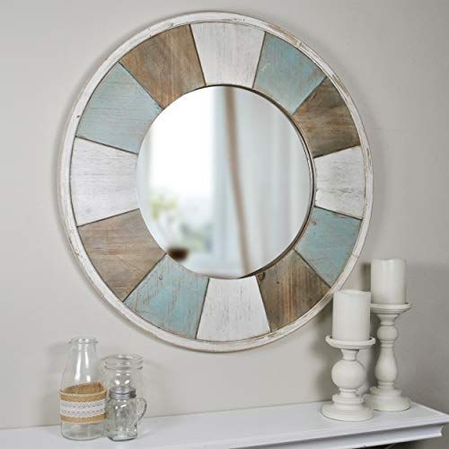 Cottage Timbers Accent Wall Mirror