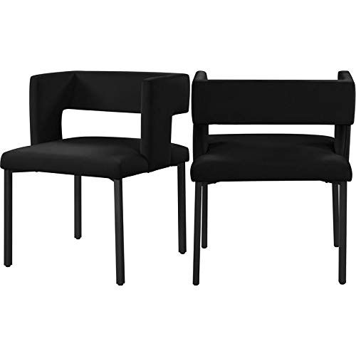 Caleb Collection Modern Chairs (Set of 2)