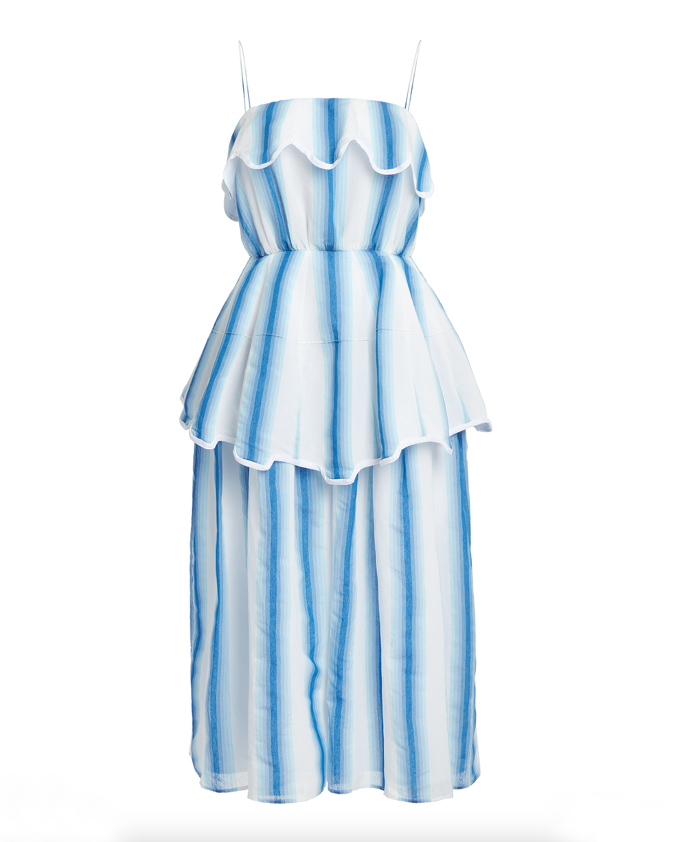 Awning Flared Midi Dress Awning Flared Midi Dress