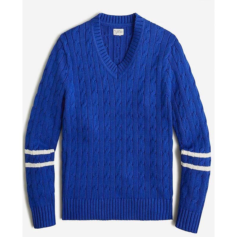 Heritage Cotton Cable-Knit Sweater