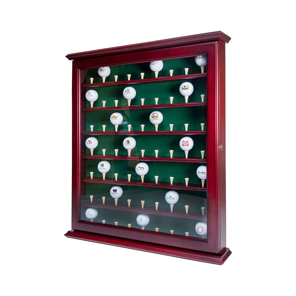 63 Ball Display Cabinet