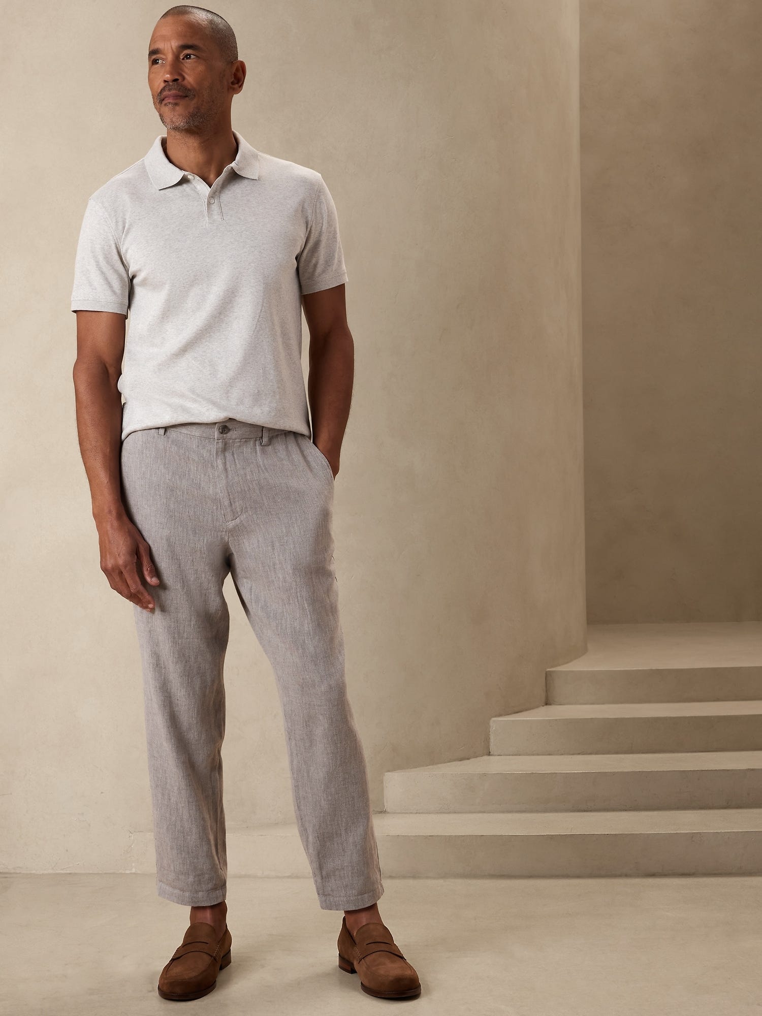 Men s Relaxed Fit Linen Pants Sale Bellvalefarms