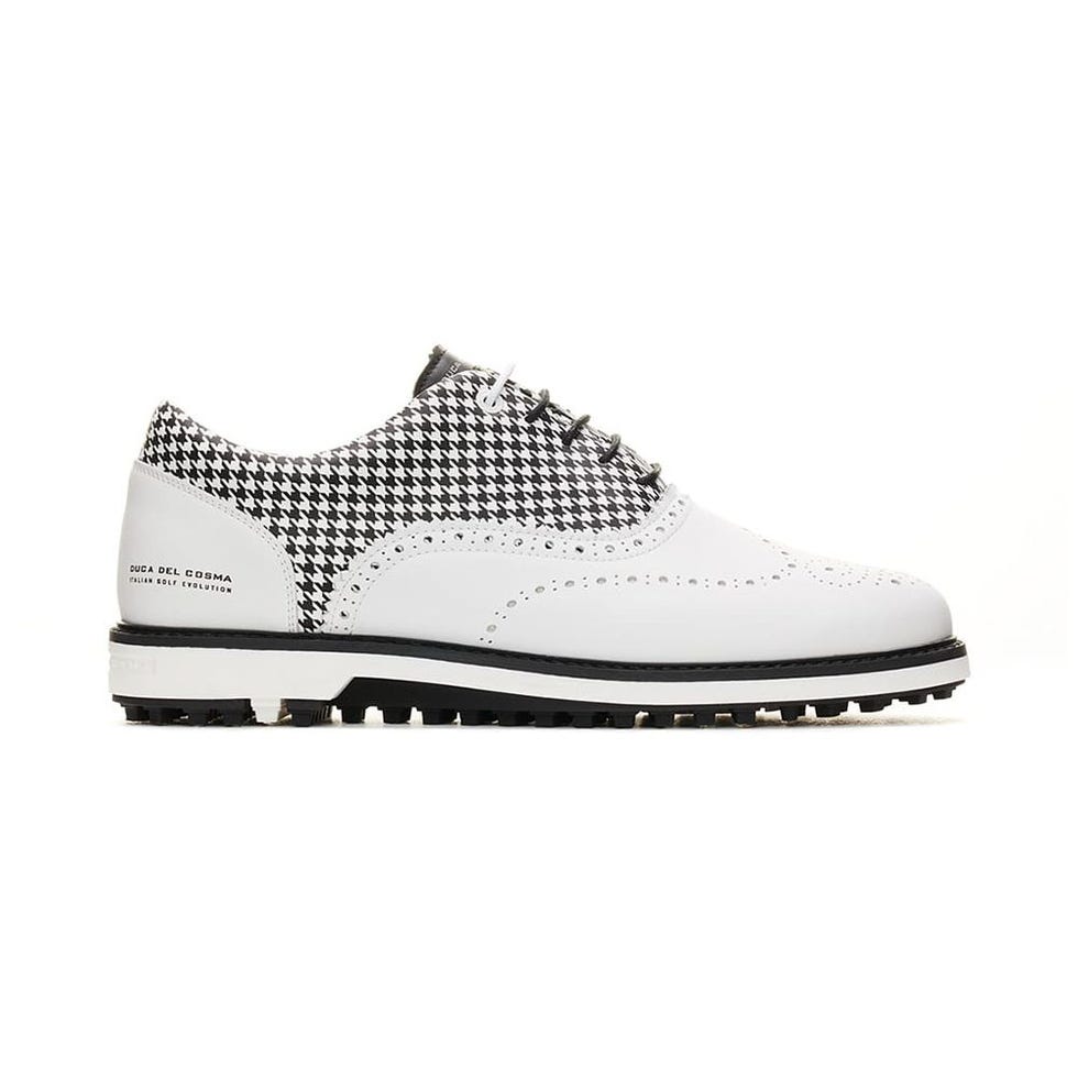 Dandy White Golf Shoes