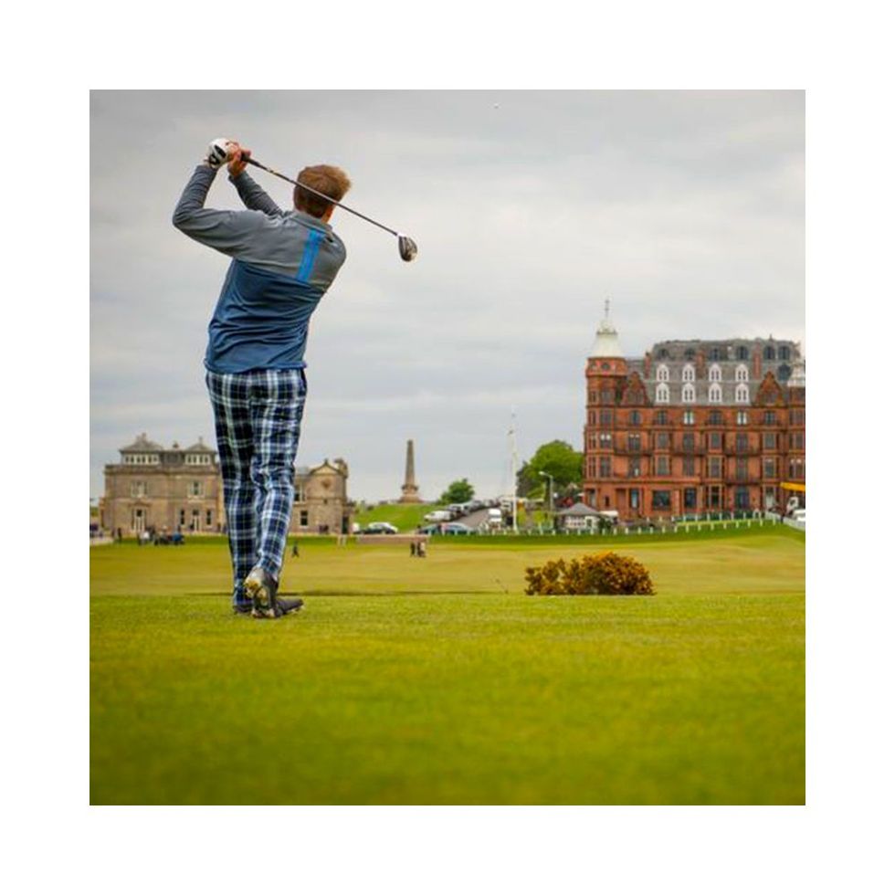 Vintage St Andrews Scotland Golf Set, Gift for Golfer