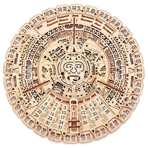 Calendario Maya de madera