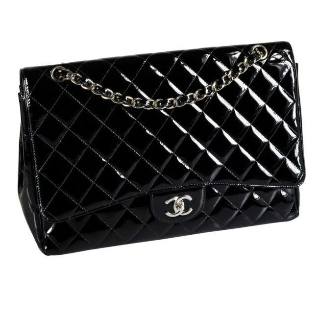 big black chanel bag